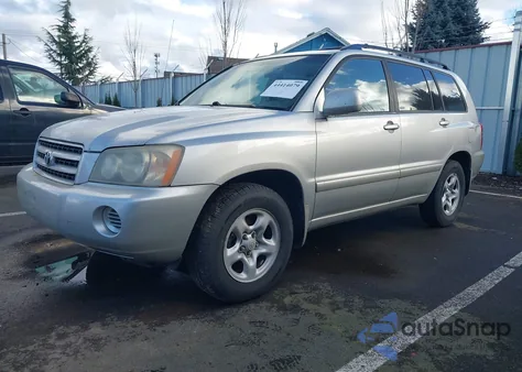 2003 Toyota Highlander z USA, uszkodzony, nr VIN JTEGD21A130047690